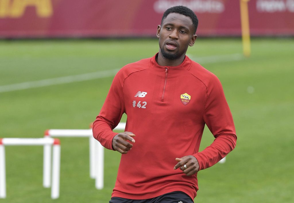 Amadou Diawara AS Roma Training Session