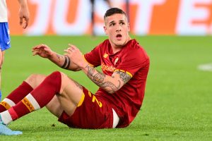 Nicolò Zaniolo AS Roma v Vitesse: Round of 16 Leg Two - UEFA Europa Conference League