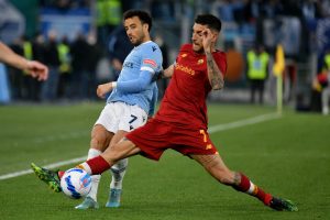 Felipe Anderson Pellegrini Lorenzo AS Roma v SS Lazio - Serie A