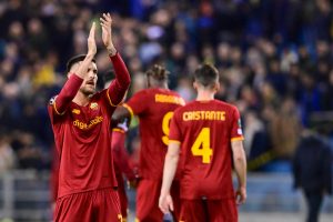 Lorenzo Pellegrini Vitesse v AS Roma: Round of 16 Leg One - UEFA Europa Conference League