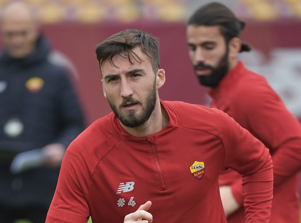 Bryan Cristante AS Roma Training Session