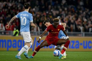 Francesco Acerbi  Abraham AS Roma v SS Lazio - Serie A