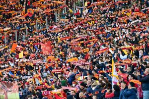 Tifosi AS Roma v US Salernitana - Serie A