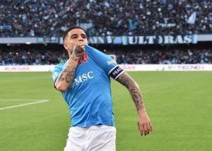 insigne SSC Napoli v AS Roma - Serie A