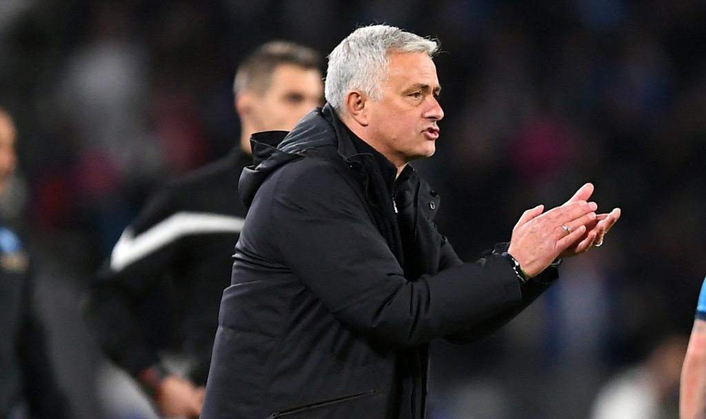 SSC Napoli v AS Roma - Serie A Mourinho