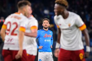 SSC Napoli v AS Roma - Serie A mertens