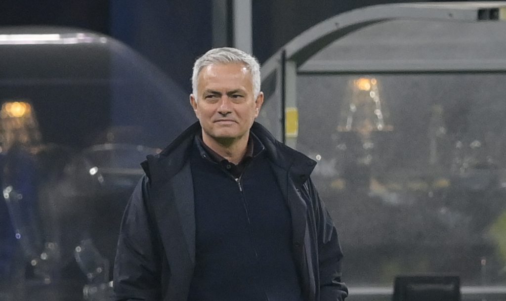 mourinho FC Internazionale v AS Roma - Serie A