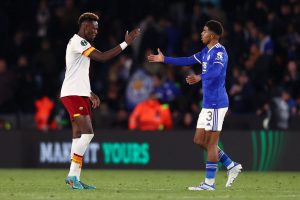 abraham Leicester City v AS Roma: Semi Final Leg One - UEFA Europa Conference League