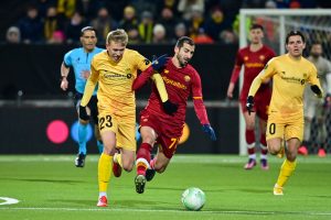 Mkhitaryan  FK Bodo/Glimt v AS Roma: Quarter Final Leg One - UEFA Europa Conference League