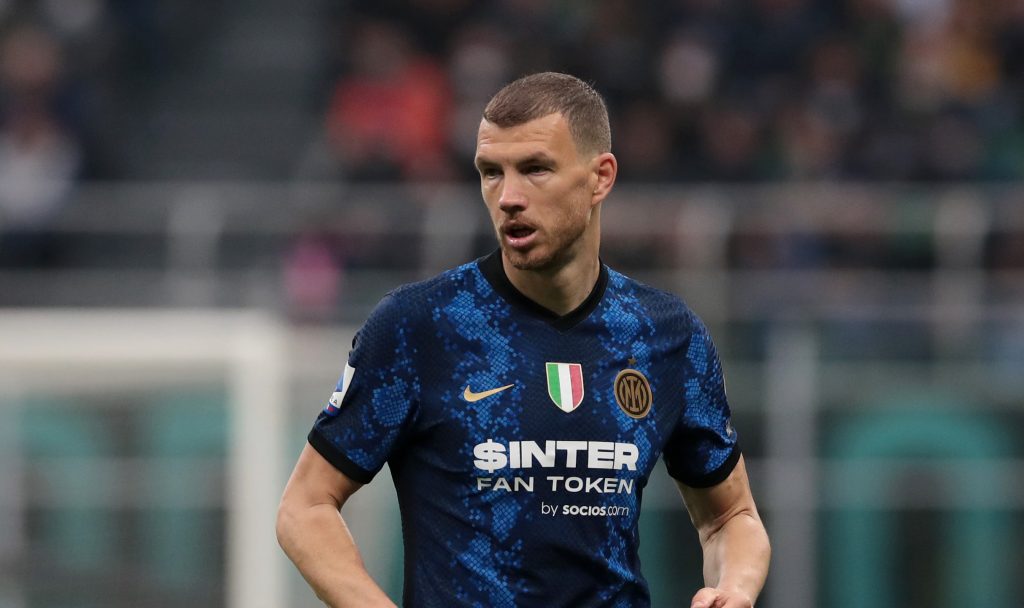 dzeko FC Internazionale v AS Roma - Serie A