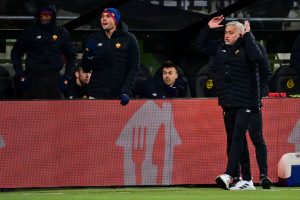 mourinho FK Bodo/Glimt v AS Roma: Quarter Final Leg One - UEFA Europa Conference League