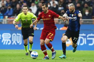 Mkhitaryan FC Internazionale v AS Roma - Serie A
