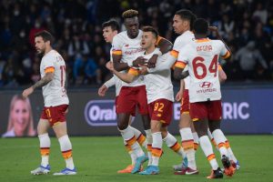 SSC Napoli v AS Roma - Serie A el shaarawy abraham