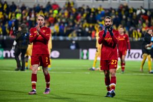 Karsdorp oliveira FK Bodo/Glimt v AS Roma: Quarter Final Leg One - UEFA Europa Conference League