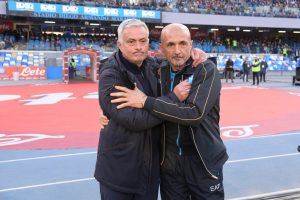 Mourinho Spalletti SSC Napoli v AS Roma - Serie A