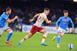 zaniolo SSC Napoli v AS Roma - Serie A