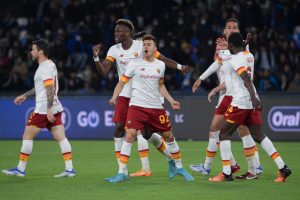 SSC Napoli v AS Roma - Serie A el shaarawy abraham