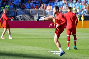 Mkhitaryan AS Roma v US Salernitana - Serie A