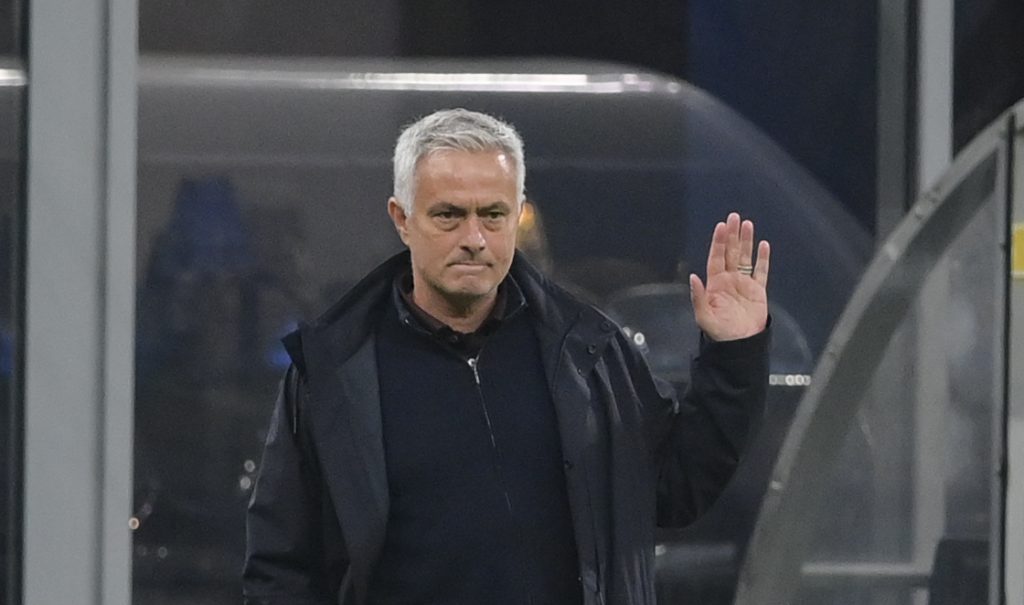 mourinho FC Internazionale v AS Roma - Serie A