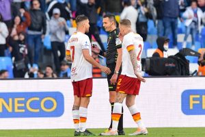 di bello karsdorsp SSC Napoli v AS Roma - Serie A