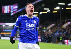 Vardy Burnley v Leicester City - Premier League