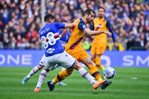 Henrikh Mkhitaryan UC Sampdoria v AS Roma - Serie A
