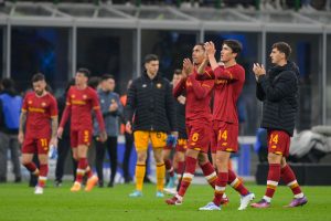 smalling kumbulla shomurodov FC Internazionale v AS Roma - Serie A