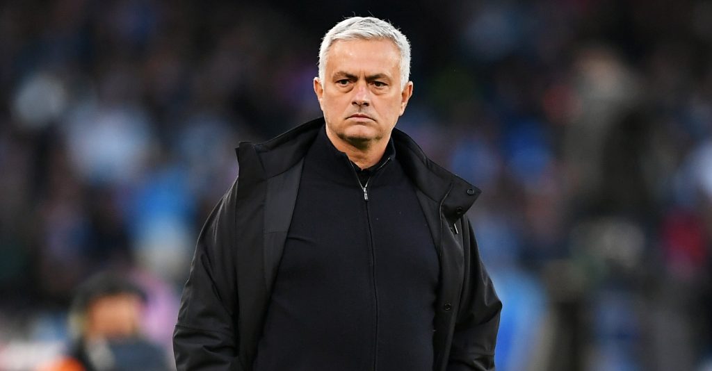 Mourinho SSC Napoli v AS Roma - Serie A