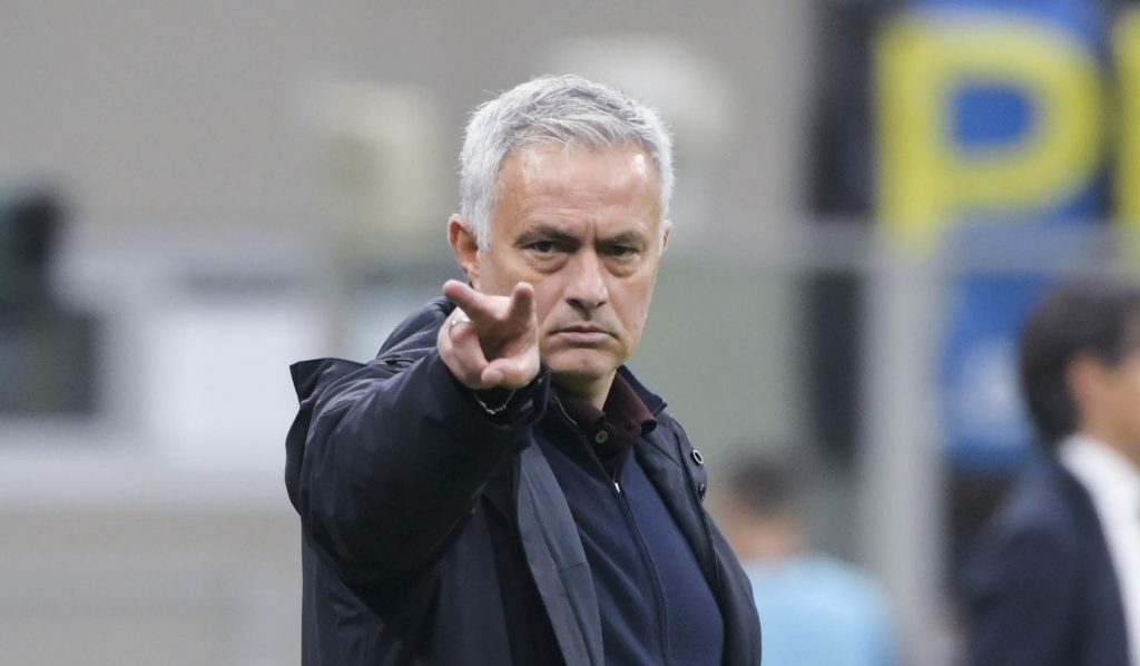 Mourinho FC Internazionale v AS Roma - Serie A