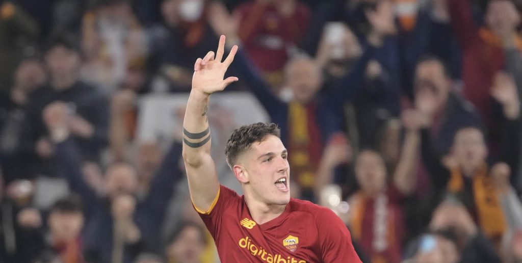 Zaniolo AS Roma v FK Bod√∏/Glimt: Quarter Final Leg Two - UEFA Europa Conference League