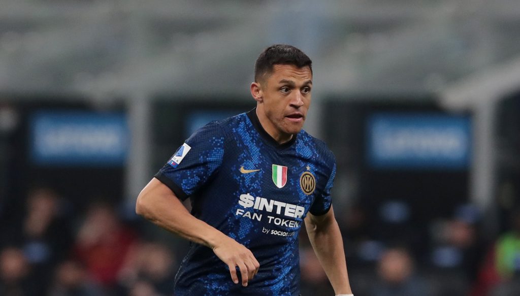 Sanchez  FC Internazionale v AS Roma - Serie A