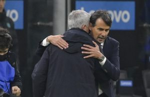 mourinho inzaghi FC Internazionale v AS Roma - Serie A