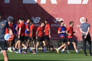 AS Roma Training Session