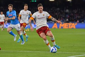 zaniolo SSC Napoli v AS Roma - Serie A