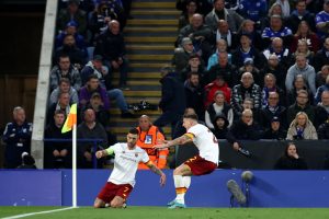 pellegrini zaniolo Leicester City v AS Roma: Semi Final Leg One - UEFA Europa Conference League