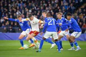 mancini Leicester City v AS Roma: Semi Final Leg One - UEFA Europa Conference League