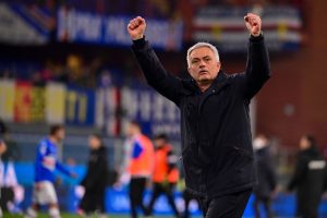 Mourinho UC Sampdoria v AS Roma - Serie A