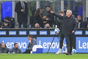 mourinho FC Internazionale v AS Roma - Serie A