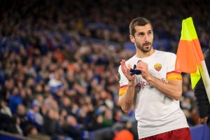 MkhitaryanLeicester City v AS Roma: Semi Final Leg One - UEFA Europa Conference League