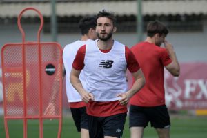 Cristante AS Roma Training Session