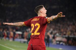 Zaniolo AS Roma v FK Bodø/Glimt: Quarter Final Leg Two - UEFA Europa Conference League