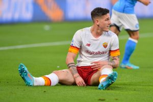 zaniolo SSC Napoli v AS Roma - Serie A