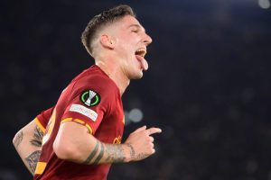 Zaniolo  AS Roma v FK Bodø/Glimt: Quarter Final Leg Two - UEFA Europa Conference League