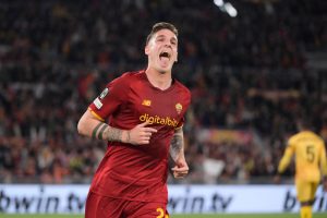 Zaniolo  AS Roma v FK Bodø/Glimt: Quarter Final Leg Two - UEFA Europa Conference League
