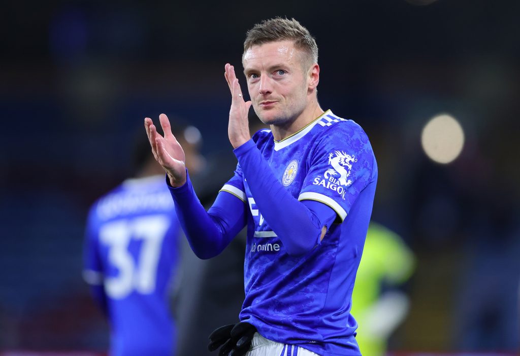 vardy Burnley v Leicester City - Premier League