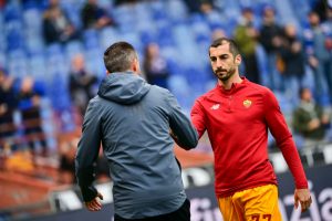 Henrikh Mkhitaryan  UC Sampdoria v AS Roma - Serie A