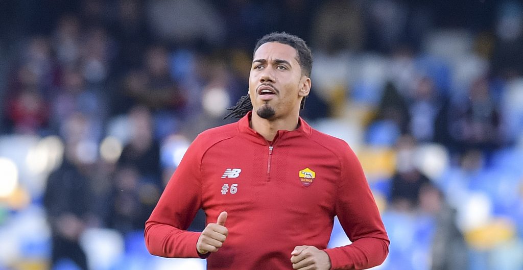 Smalling SSC Napoli v AS Roma - Serie A