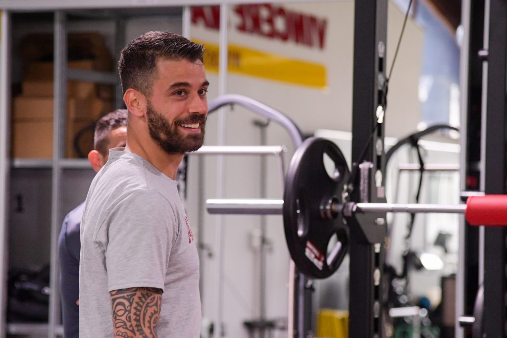 Spinazzola AS Roma Training Session