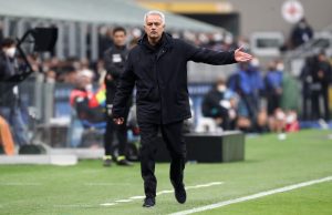 Mourinho FC Internazionale v AS Roma - Serie A