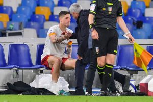 SSC Napoli v AS Roma - Serie A zaniolo mourinho